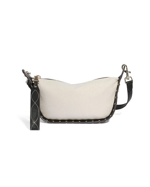 Aimee Kestenberg White Hamilton Leather Crossbody Bag