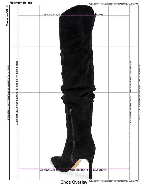 BCBGeneration Himani Point Toe Over The Knee Boots in Black Lyst