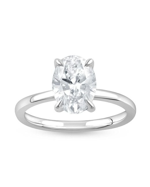 Badgley Mischka White 14K & 2 Tcw Lab-Grown Diamond Ring