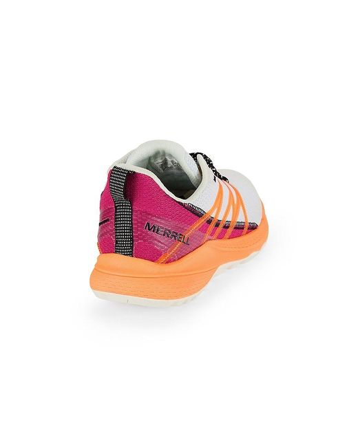 Merrell Orange Bravada Colorblock Low Top Sneakers