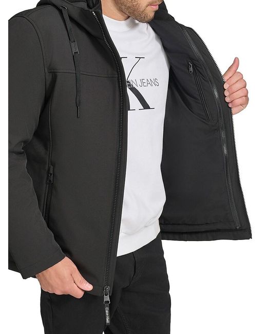 Calvin Klein Gray 3-In-1 Systems Jacket for men