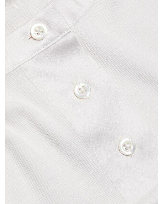 FRAME White The Satin Trim Tank