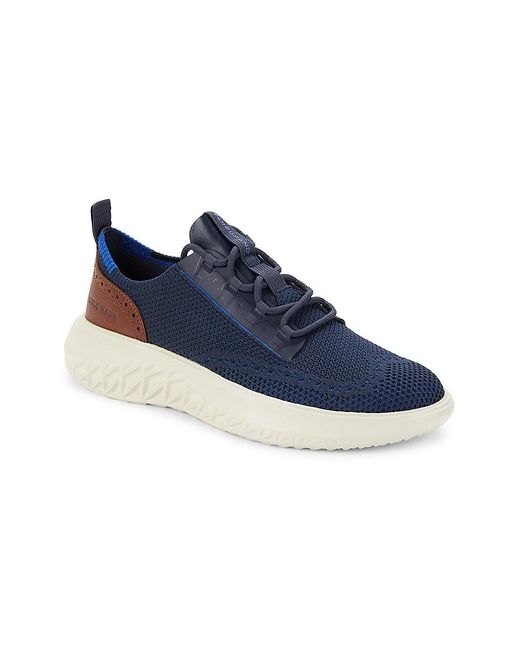 Cole Haan Zerogrand Stitchlite Oxford Sneakers in Blue for Men