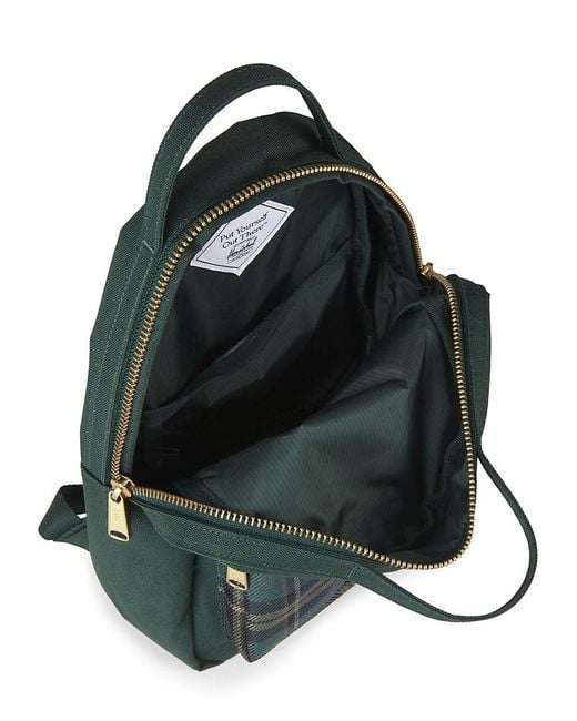 Herschel Supply Co. Green Nova Plaid Mini Backpack for men