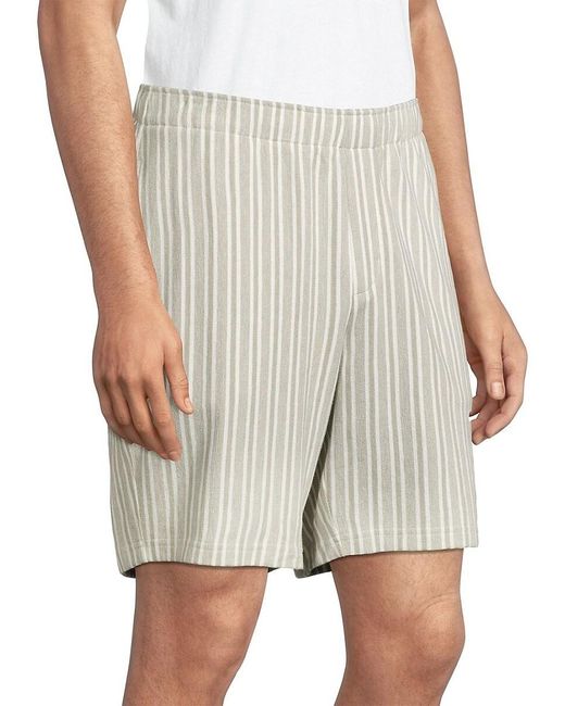 Vince Blue Cabana Striped Shorts for men