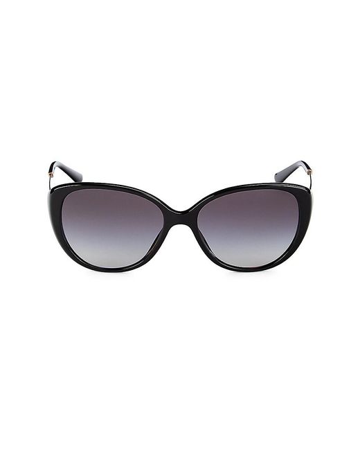 BVLGARI Multicolor 56mm Round Cat Eye Sunglasses