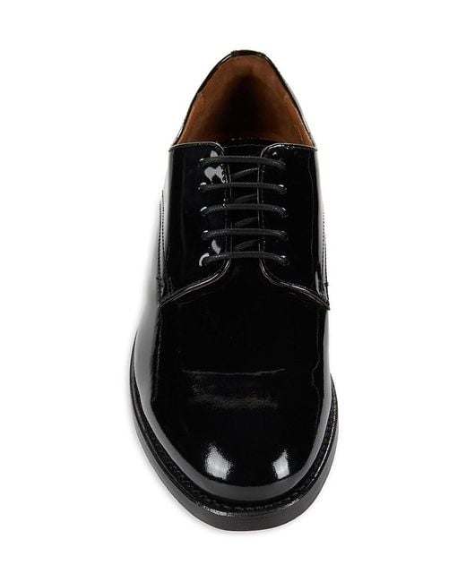 Allen Edmonds Black Henry Leather Derby Shoes for men
