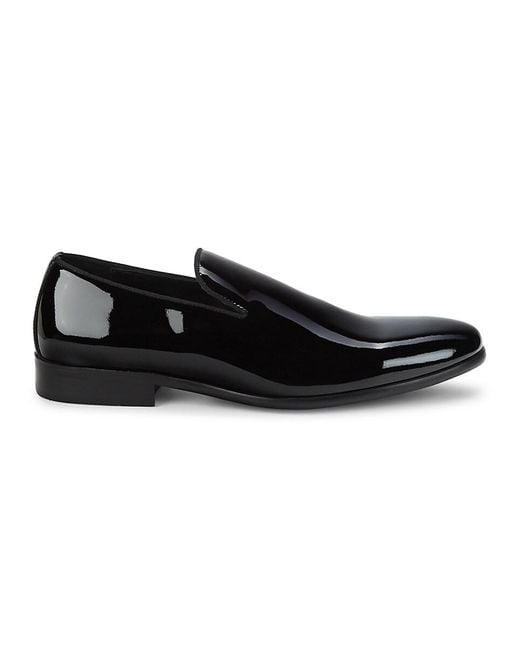 Saks Fifth Avenue Saks Fifth Avenue Monaco Patent Leather Slipon Shoes