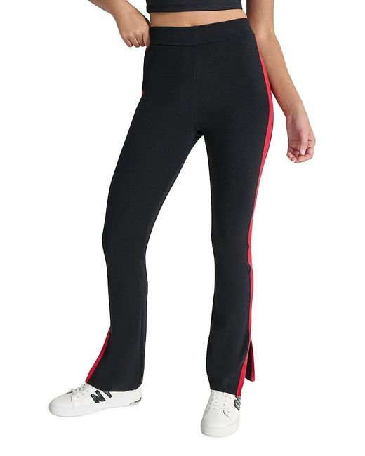 DKNY Blue Apres Ski High Split Cuff Pants