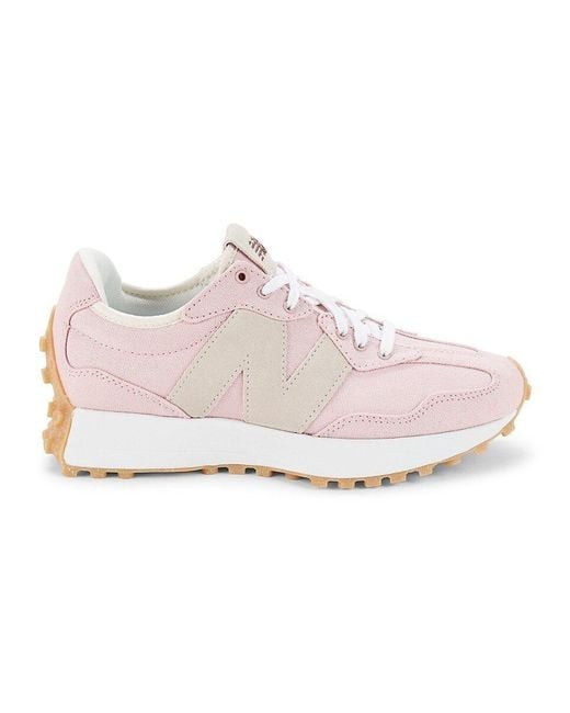 New Balance 327 Trainers in Pink Lyst