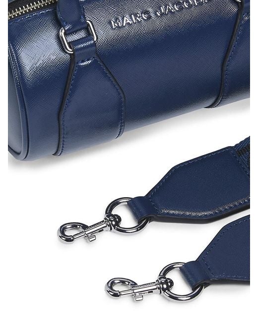 Marc Jacobs Blue Logo Barrel Bag