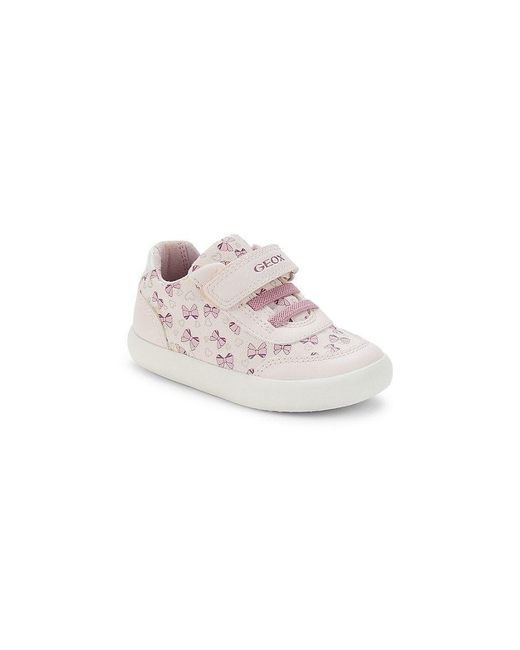 Geox Baby & Little Girl's Gisli Bow & Heart Sneakers in Pink | Lyst