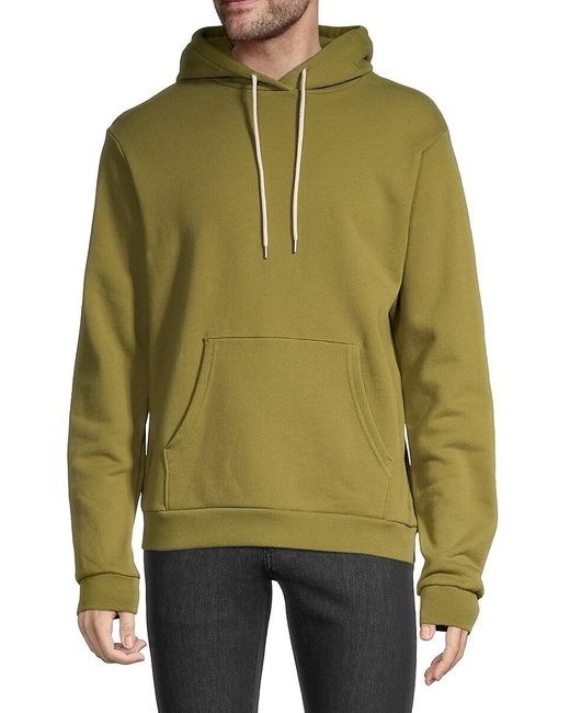 Beach Pullover Hoodie in Green for Men 