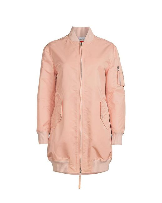 Valentino pink best sale bomber