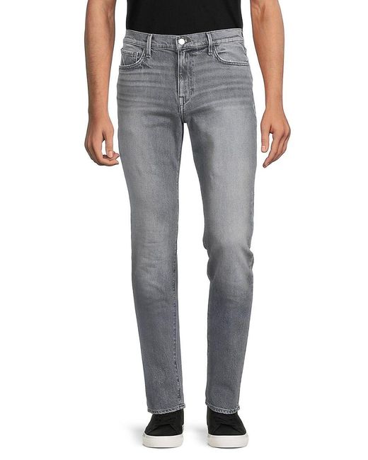 Joe's Jeans The Asher High Rise Slim Fit Jeans in Gray for Men Lyst