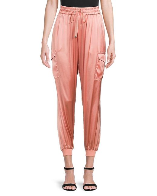 Cami NYC Pink 'Elsie Silk Blend Joggers