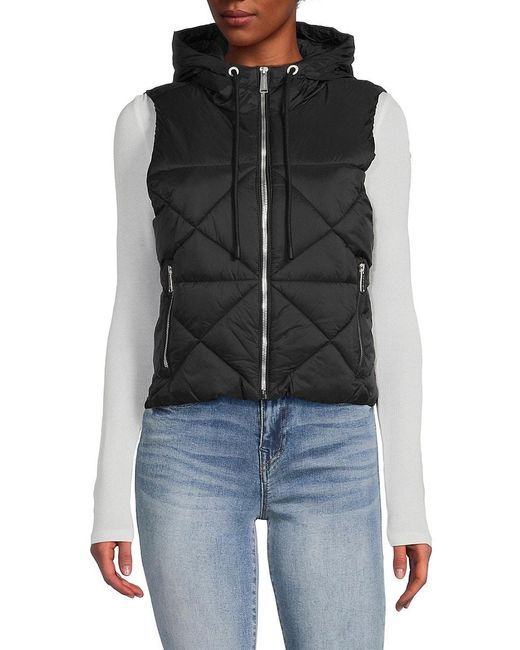 Solid puffer shop vest