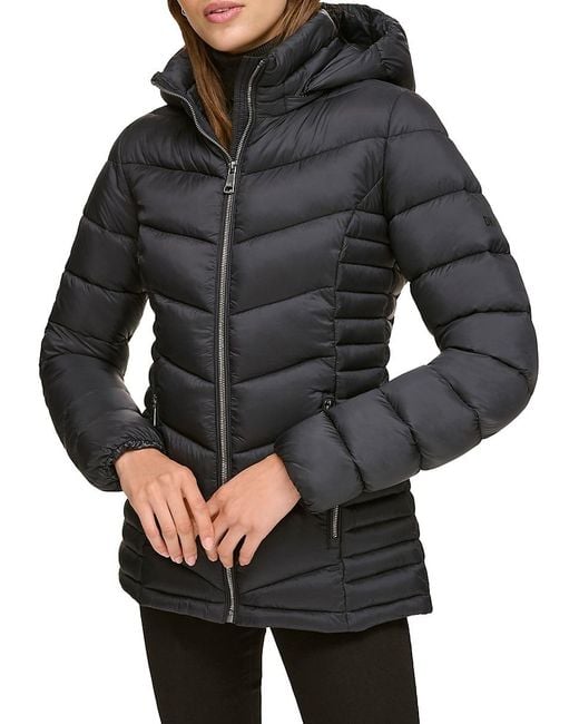 Light weight puffer coat top