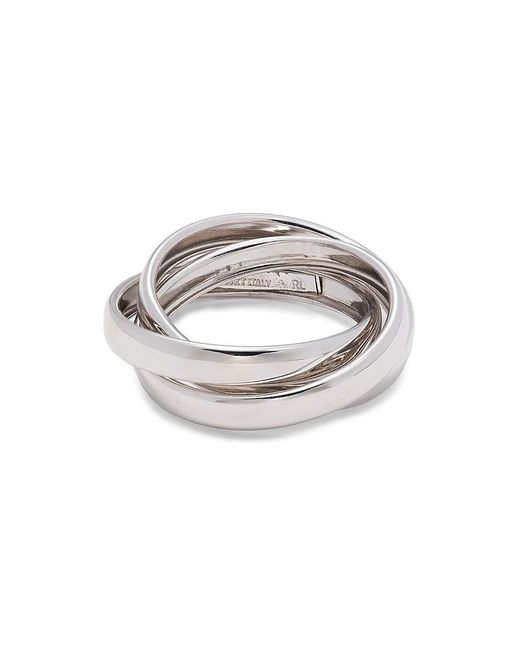 Saks Fifth Avenue White 14K Rolling Ring