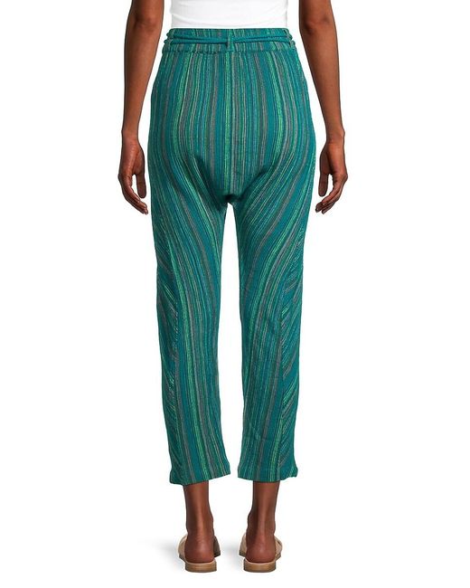 striped harem pants