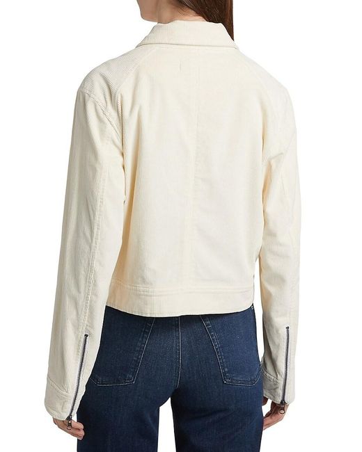 Rag & Bone Blue Anya Corduroy Jacket