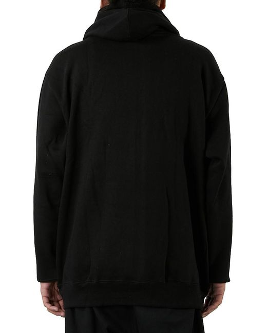 Crooks and Castles Black Thrasher Logo Graphic Hoodie for men
