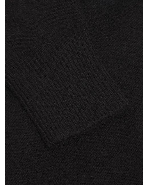 Saks Fifth Avenue White Drop Shoulder 100% Cashmere Sweater