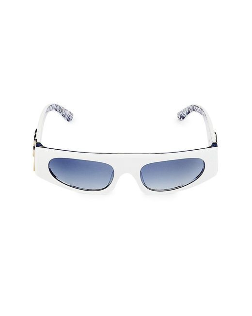 Dolce & Gabbana Blue 54mm Rectangle Sport Sunglasses