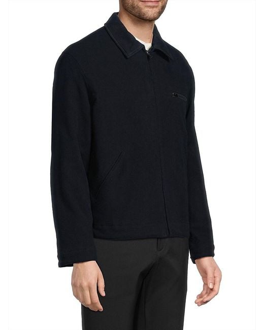 Theory Natural Stretch Cotton Twill Workwear Jacket for men