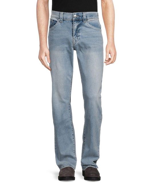 True Religion Ricky Sn Washed Jeans in Blue for Men | Lyst