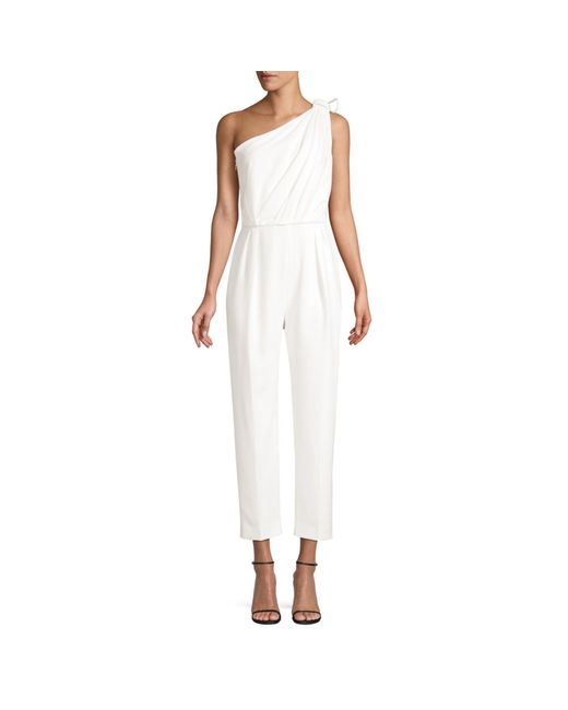 max mara one shoulder jumpsuit