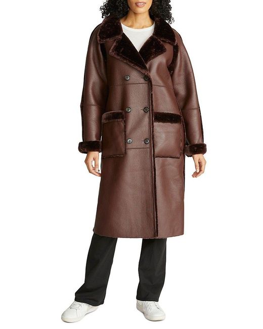 rebecca minkoff brown coat