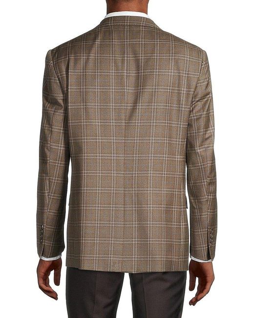 Brooks Brothers Plaid Regent-fit Wool 