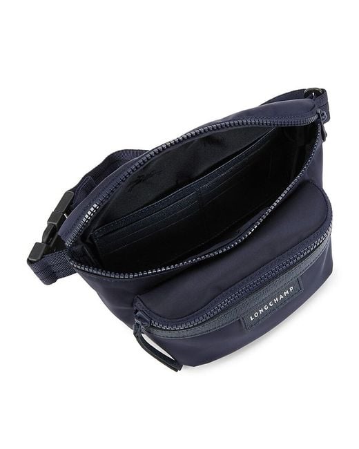Longchamp Blue Logo Belt Bag