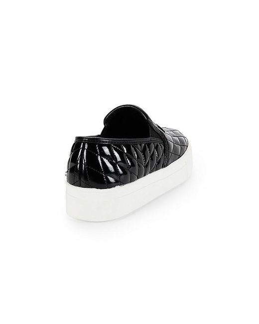 Karl Lagerfeld White Clarissa Logo Quilted Slip On Sneakers