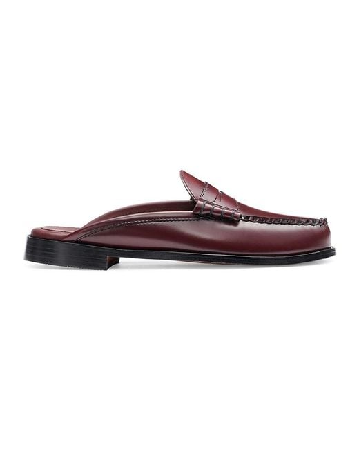 G.H.BASS Purple G. H. Bass Winston Mccasin Penny Mules for men