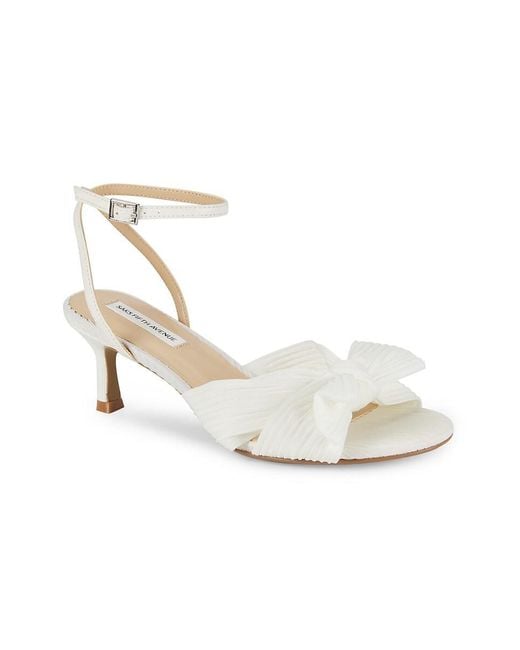 Saks Fifth Avenue Black Sammy 55mm Heeled Leather Sandals