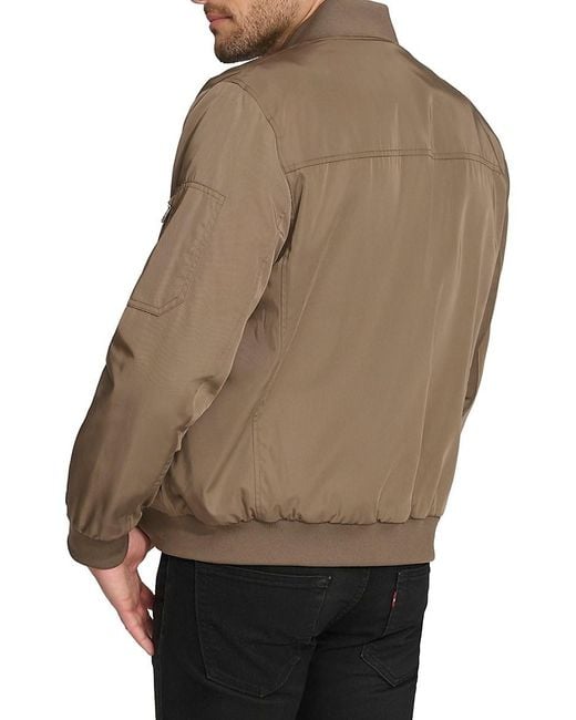 Calvin Klein Natural Fall 2025 Flight Jacket Regular for men