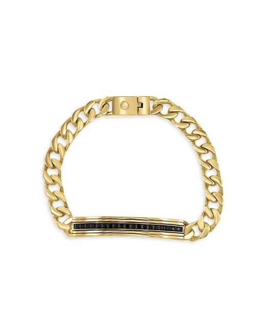 Effy Metallic 14K Goldplated Sterling & Spinel Link Chain Bracelet for men