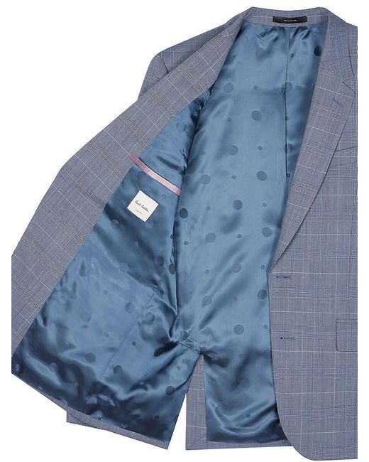 Paul Smith Blue Wool Soho-Fit Suit for men