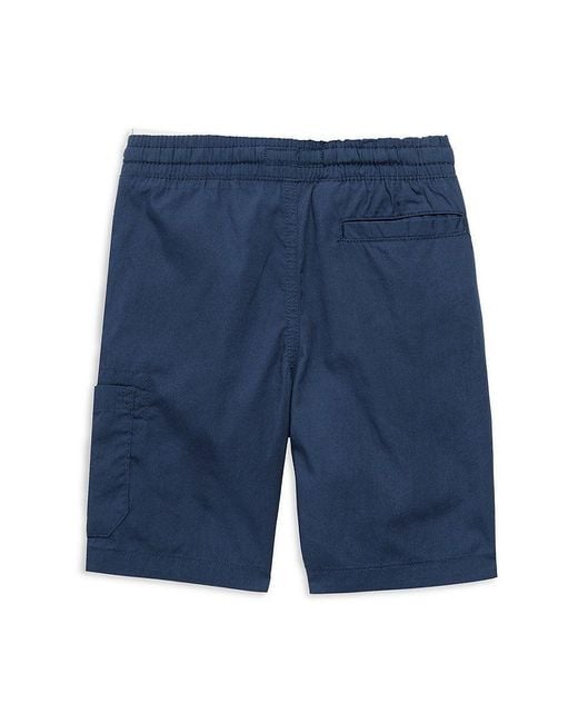 Lucky Brand Little Boy's Cotton Cargo Shorts in Blue for Men