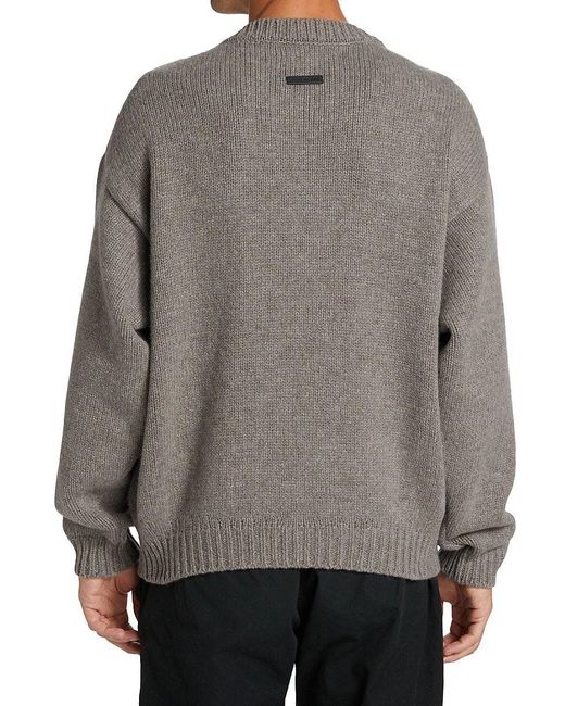 Fear Of God Overlapped Sweater in White for Men | Lyst Fear Of God Overlapped Sweater in White for Men | Lyst
