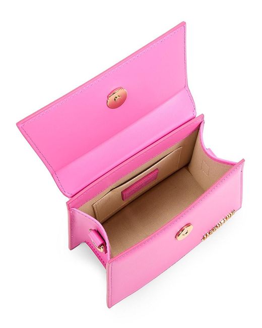 Jacquemus Pink Mini Le Chiquito Leather Top Handle Bag