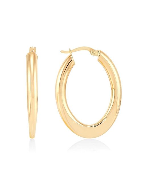 Saks Fifth Avenue Metallic 14K Hoop Earrings