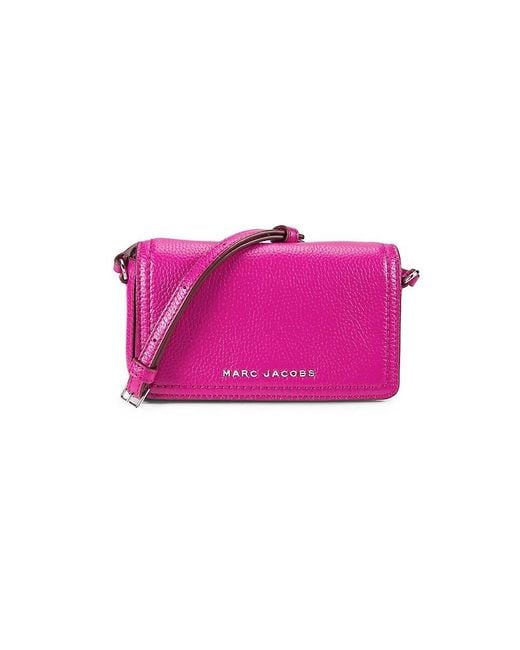 Marc Jacobs Pink Leather Mini Shoulder Bag