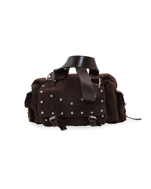 Chloe studded shop bag