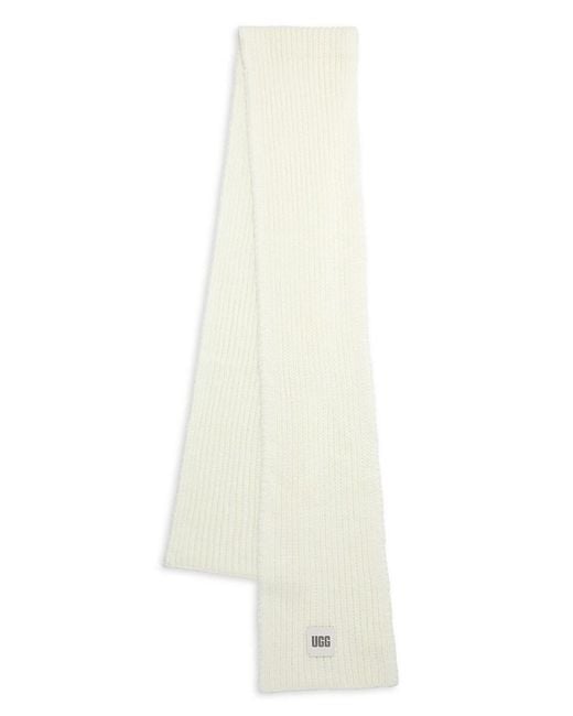 Ugg Multicolor Chunky Ribbed Knit Scarf