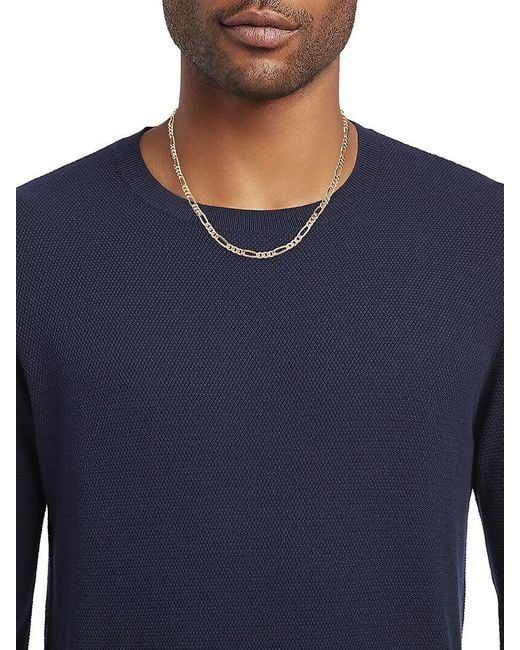 Effy White 14K Link Chain Necklace for men