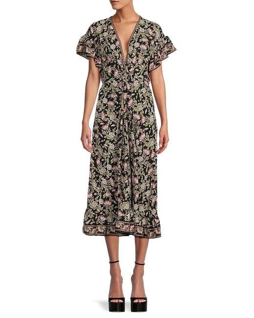 Max studio outlet floral dress