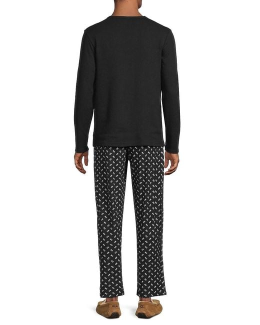 Calvin Klein Black 2-piece Pajama Set for men
